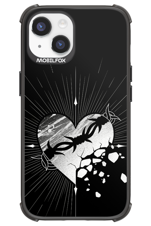 Fehér Szív - Apple iPhone 14