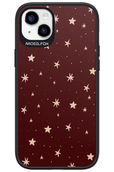 Burgundy Stars - Apple iPhone 14 Plus
