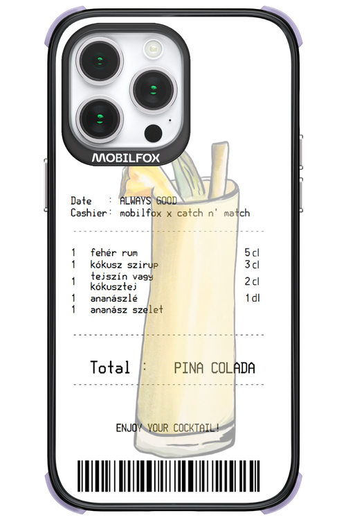 pina colada koktél - Apple iPhone 14 Pro Max