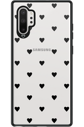 Hearts Transparent - Samsung Galaxy Note 10+