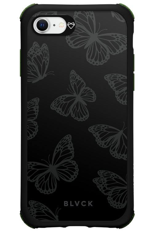 Black Butterflies - Apple iPhone SE 2020