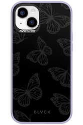 Black Butterflies - Apple iPhone 15 Plus