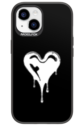 Heart Black - Apple iPhone 15