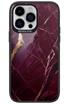 Burgundy Marble - Apple iPhone 14 Pro Max