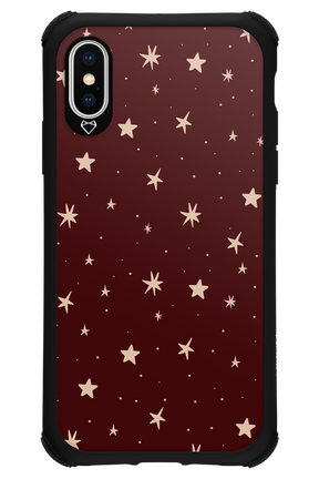 Burgundy Stars - Apple iPhone XS