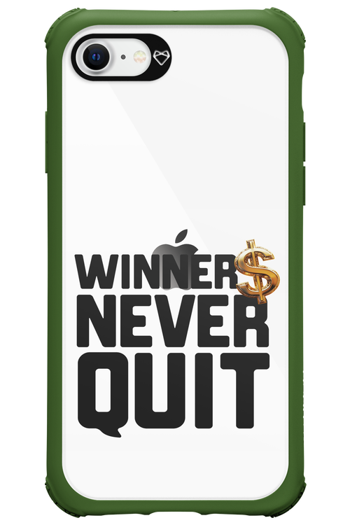 Winners Never Quit - Apple iPhone SE 2020