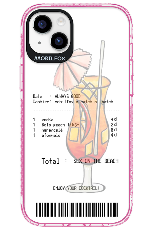 sex on the beach koktél - Apple iPhone 14 Plus