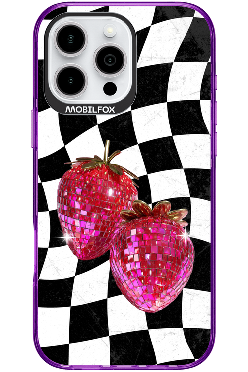 Disco Strawberry 2.0 - Apple iPhone 16 Pro Max