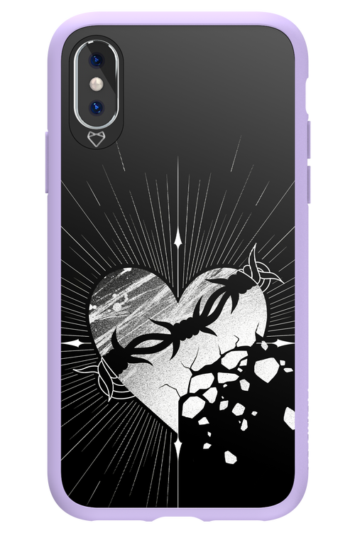 Fehér Szív 2.0 - Apple iPhone X