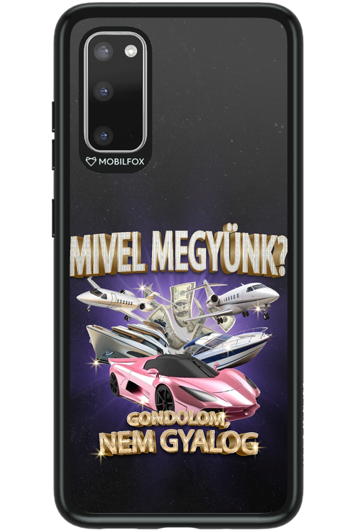 Mivel megyünk? - Samsung Galaxy S20