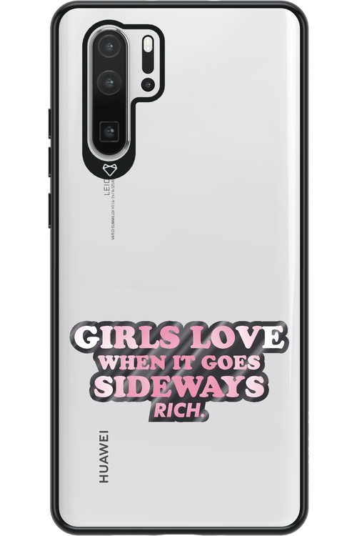 When it goes sideways - Huawei P30 Pro