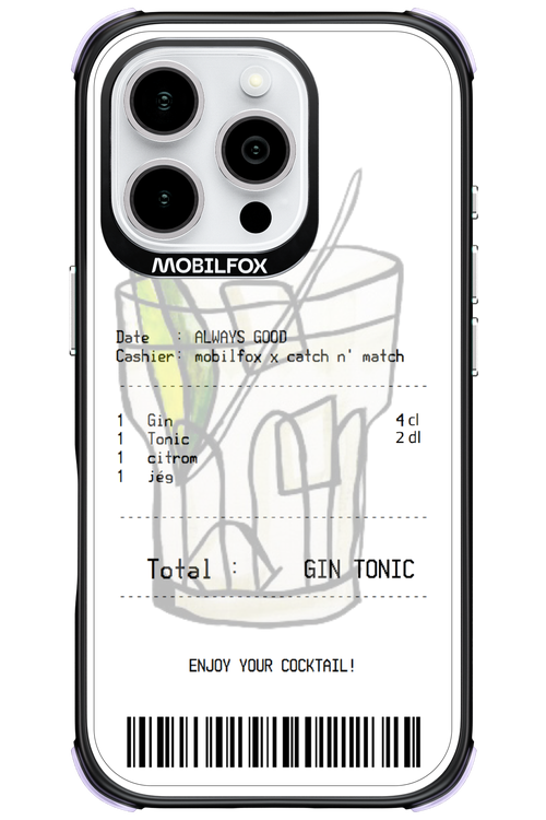 gin tonik - Apple iPhone 16 Pro