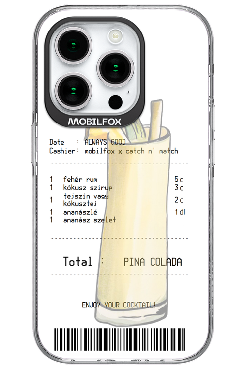 pina colada koktél - Apple iPhone 15 Pro