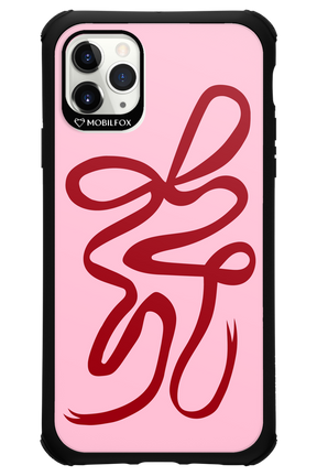 Burgundy Bow - Apple iPhone 11 Pro Max