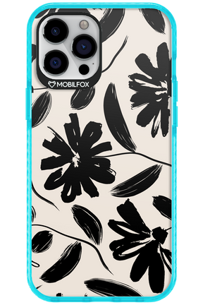 Monochrome Flowerss - Apple iPhone 12 Pro Max