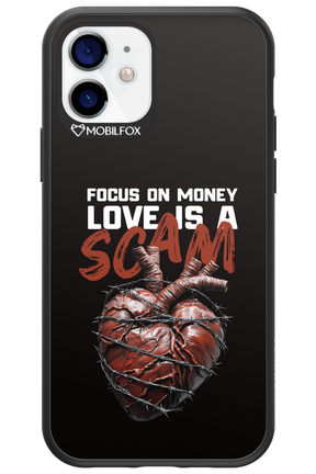 Focus on money, love is a scam - Apple iPhone 12