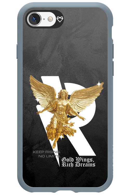 Gold Wings - Apple iPhone 8