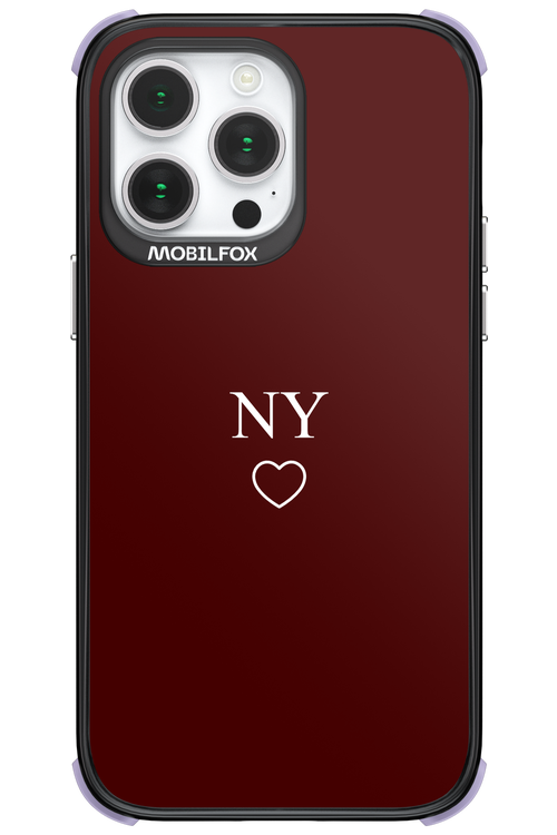 NY Burgundia 2.0 - Apple iPhone 14 Pro Max
