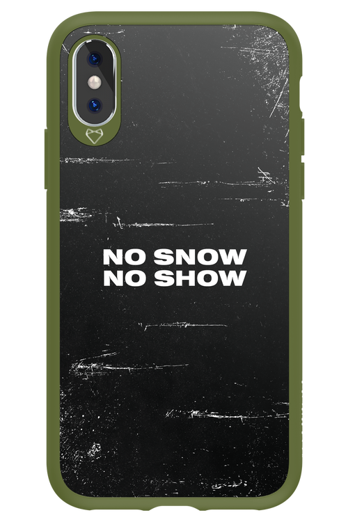 No snow, no show - Apple iPhone XS