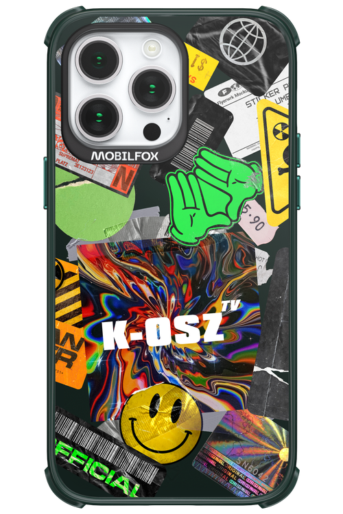 K-osz Sticker Transparent - Apple iPhone 14 Pro Max