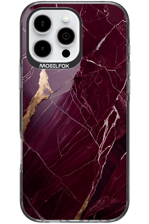 Burgundy Marble - Apple iPhone 16 Pro Max