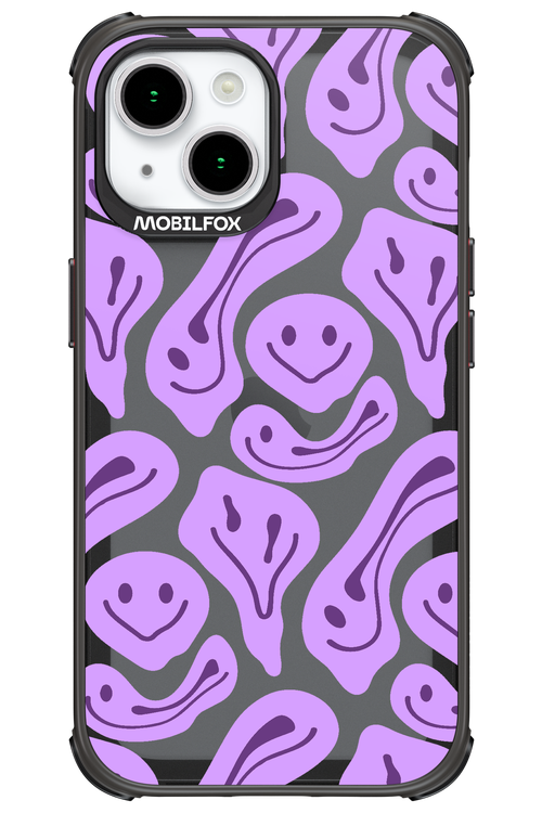 Fluid Smiley Purple - Apple iPhone 15