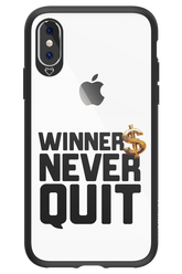 Winners Never Quit - Apple iPhone XS