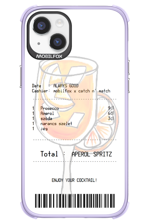 aperol spritz koktél - Apple iPhone 14 Plus