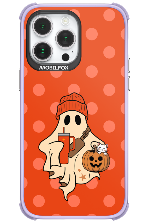 Ghost Girl (Orange) - Apple iPhone 14 Pro Max