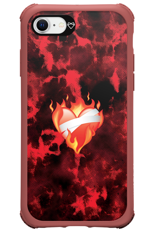 Lava Red - Apple iPhone 8