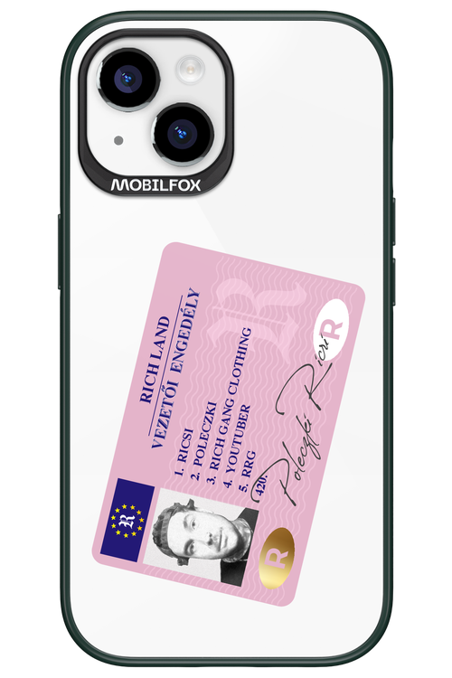 Vezetői engedély - Apple iPhone 15