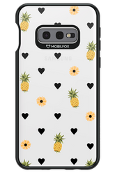 Ananas Heart Transparent - Samsung Galaxy S10e
