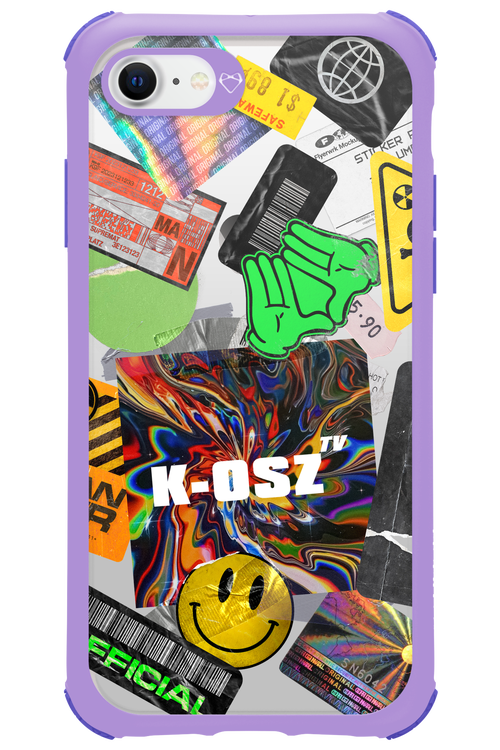 K-osz Sticker Transparent - Apple iPhone 7