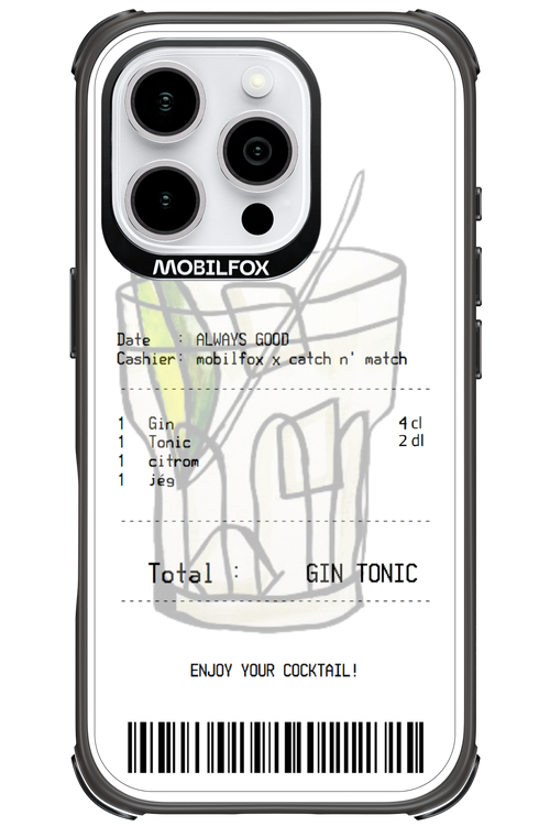 gin tonik - Apple iPhone 16 Pro