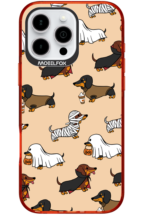 Scary Dachshund - Apple iPhone 16 Pro Max