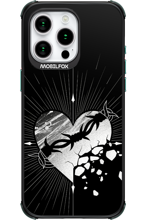 Fehér Szív - Apple iPhone 15 Pro Max