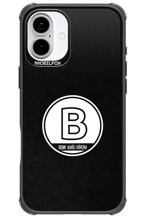 Amig bírom Black - Apple iPhone 16 Plus