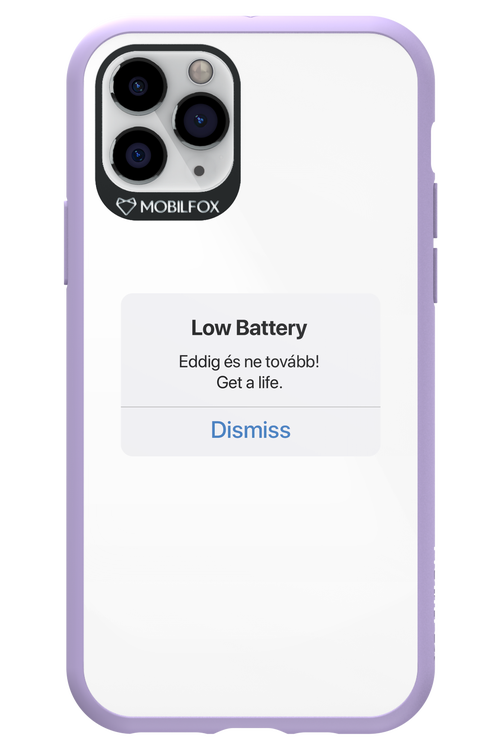 Very Low Battery - Apple iPhone 11 Pro