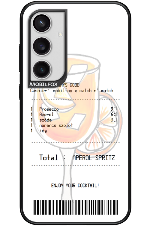 aperol spritz koktél - Samsung Galaxy S24+