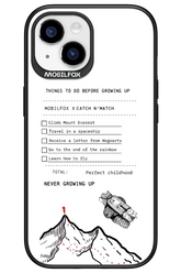 things to do before growing up - Apple iPhone 15