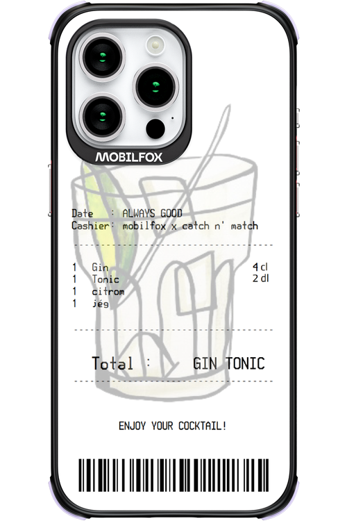 gin tonik - Apple iPhone 15 Pro Max