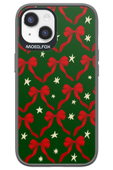 Bow & Stars (Green) - Apple iPhone 14