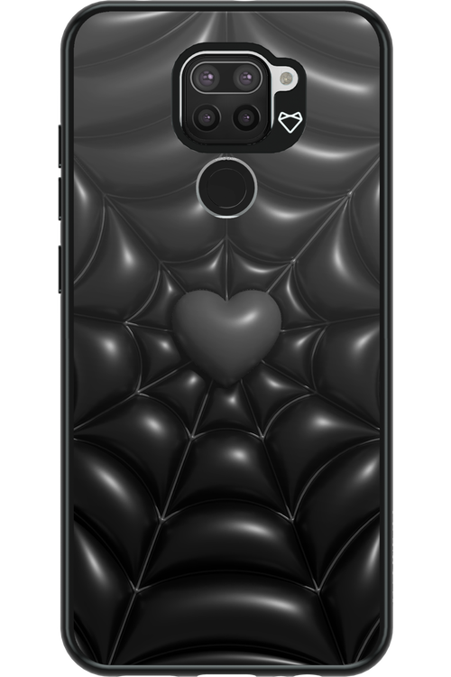 Black Spider Heart - Xiaomi Redmi Note 9