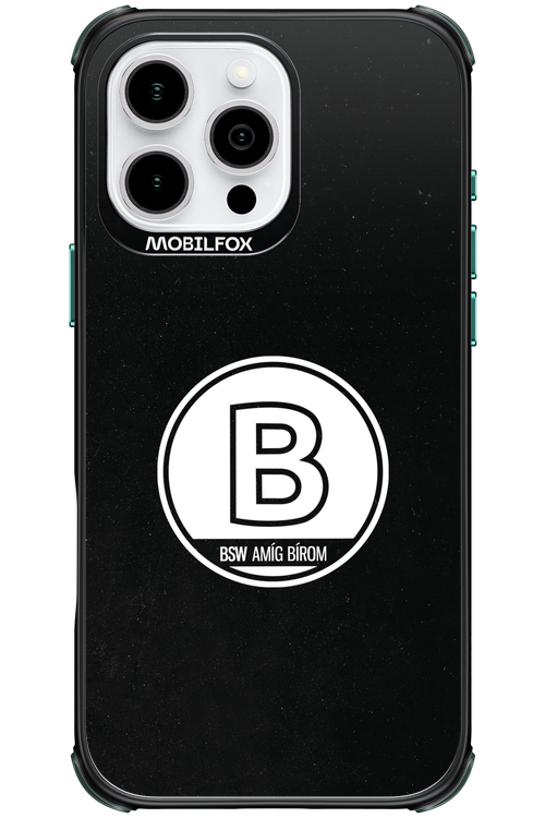 Amig bírom Black - Apple iPhone 16 Pro Max