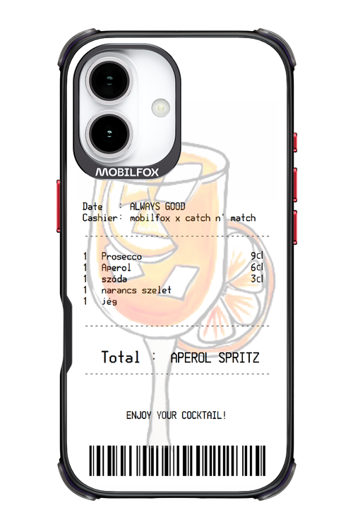 aperol spritz koktél - Apple iPhone 17