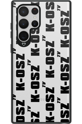 K-osz Transparent Black - Samsung Galaxy S22 Ultra