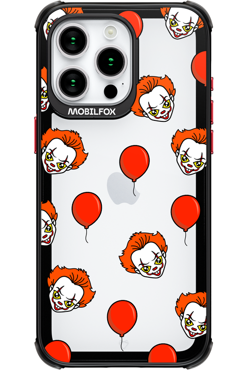 Mystery Clown (Transparent) - Apple iPhone 15 Pro Max