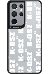 K-osz Transparent White - Samsung Galaxy S21 Ultra