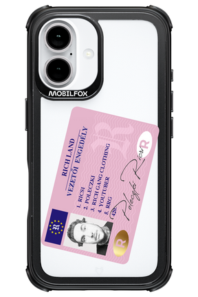 Vezetői engedély - Apple iPhone 16