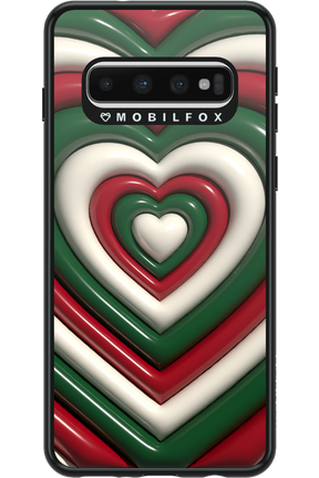 XMAS Hearts - Samsung Galaxy S10